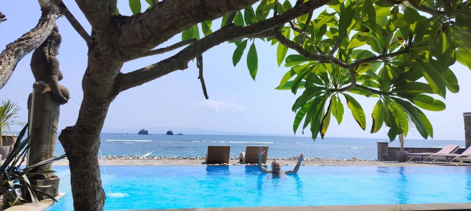 Ganesh Beach Hotel Candidasa Buitenkant foto